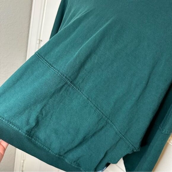 Spirit Jersey Baylor University Dark Green Yellow Longsleeve Sz M Waco College - Picture 4 of 8